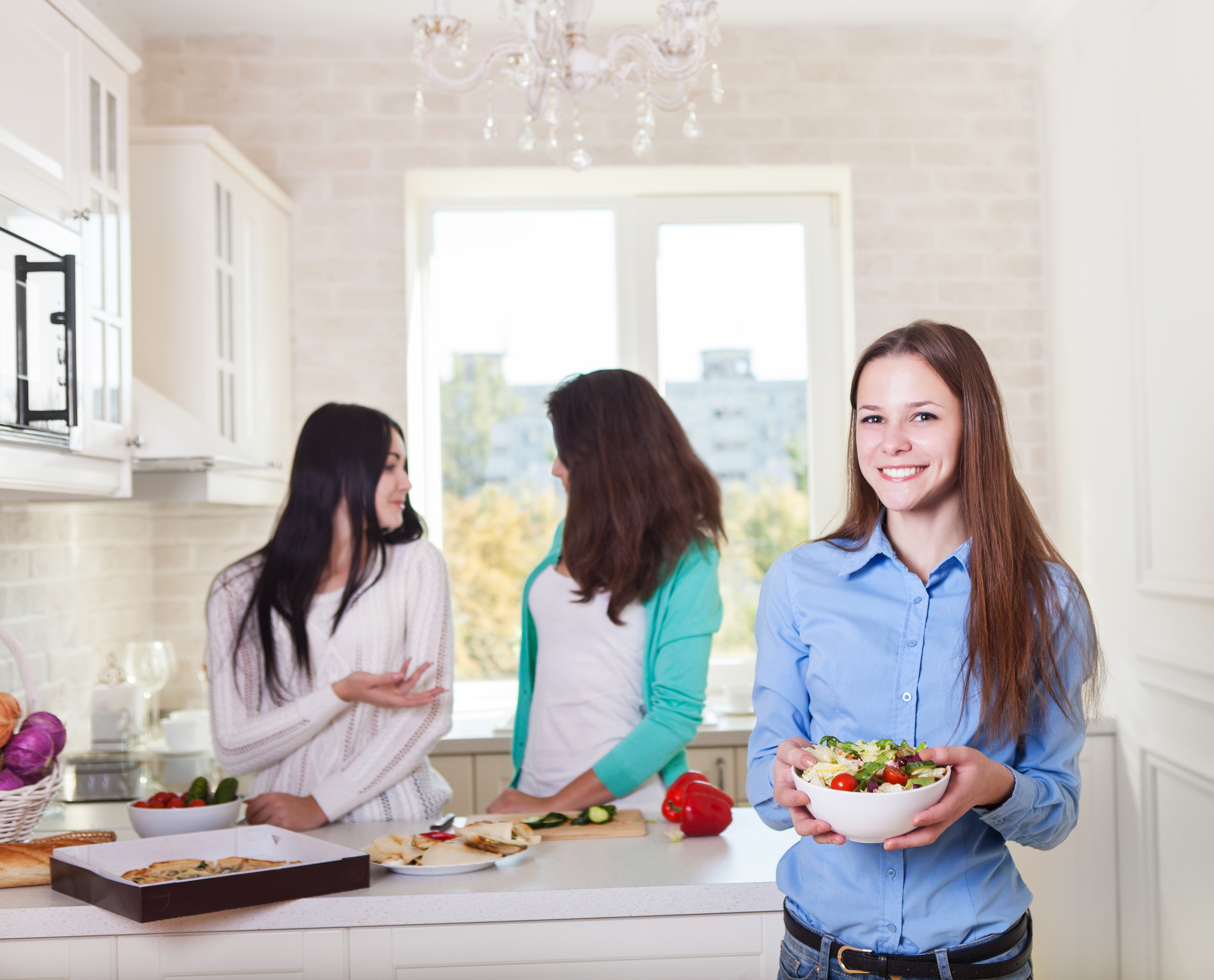 Teenager Experiments with Vegetarianism